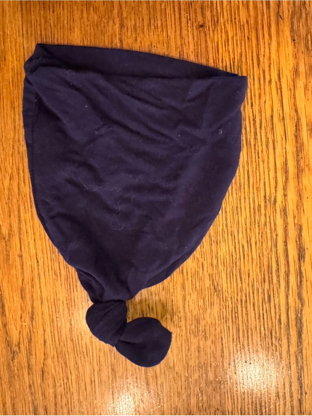Lou Lou & Company Navy Knot Infant Hat - Solid Navy